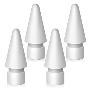 TECH-PROTECT STYLUS TIPS 4-PACK за Apple Pencil – бели (4 броя)