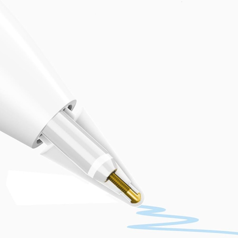 TECH-PROTECT STYLUS TIPS 4-PACK за Apple Pencil – бели (4 броя) - TECH-PROTECT STYLUS TIPS 4-PACK за Apple Pencil – бели (4 броя) - 5906302322978