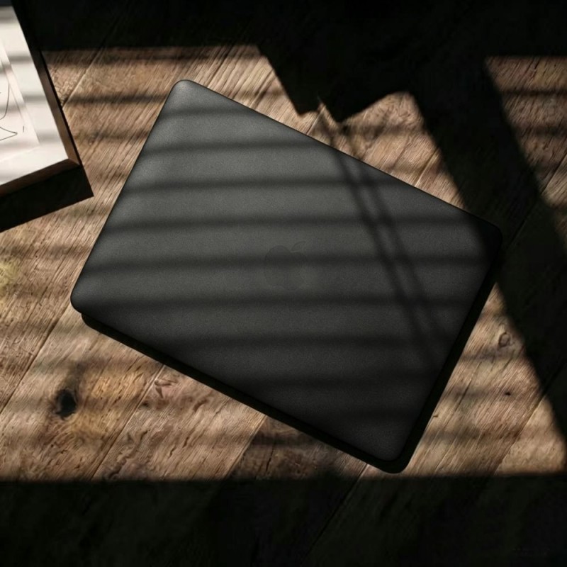 TECH-PROTECT SOFTSHELL кейс за MacBook Air 13 (M2-M5) 2023-2026, матово черно - TECH-PROTECT SOFTSHELL кейс за MacBook Air 13 (M2-M5) 2023-2026, матово черно - 5906302323074