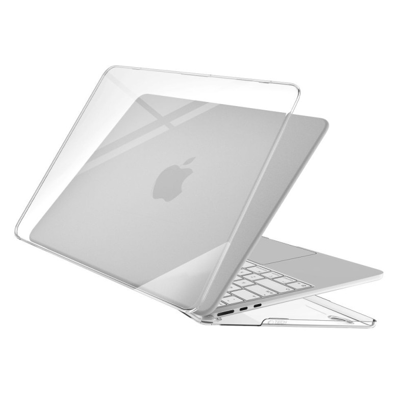 Tech-Protect Softshell за MacBook Air 15 M2-M5 2023-2026 Crystal Clear (прозрачен) - 5906302323098