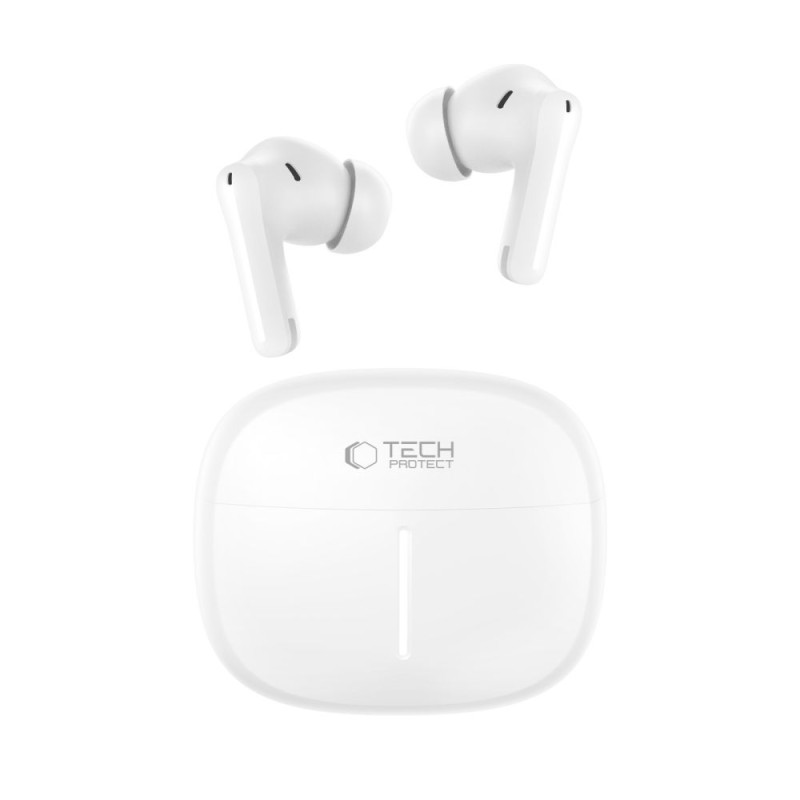 TECH-PROTECT ULTRABOOST TWS ANC EARPHONE PRO G3 Бели (PRO G3) - TECH-PROTECT ULTRABOOST TWS ANC EARPHONE PRO G3 Бели (PRO G3) - 5906302323128