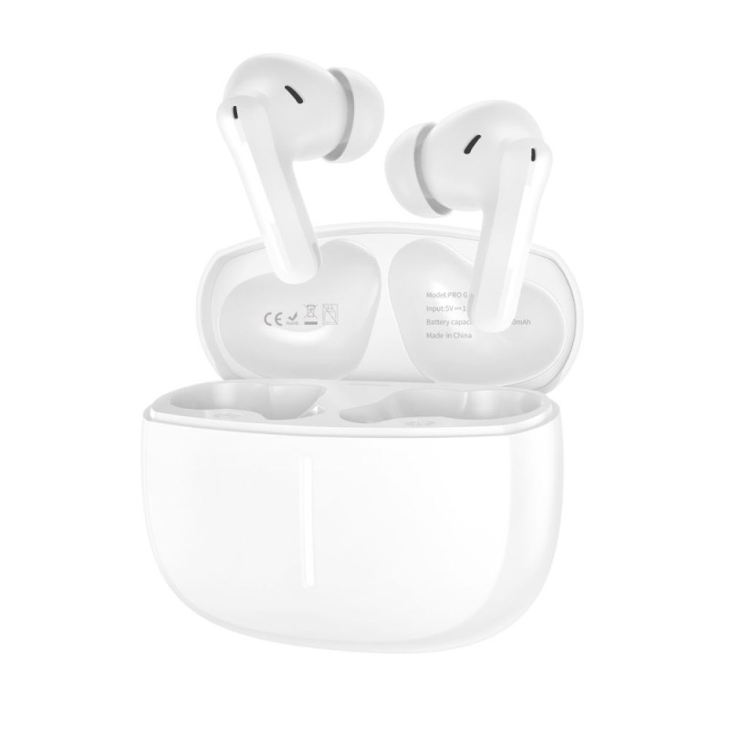 TECH-PROTECT ULTRABOOST TWS ANC EARPHONE PRO G3 Бели (PRO G3) - TECH-PROTECT ULTRABOOST TWS ANC EARPHONE PRO G3 Бели (PRO G3) - 5906302323128