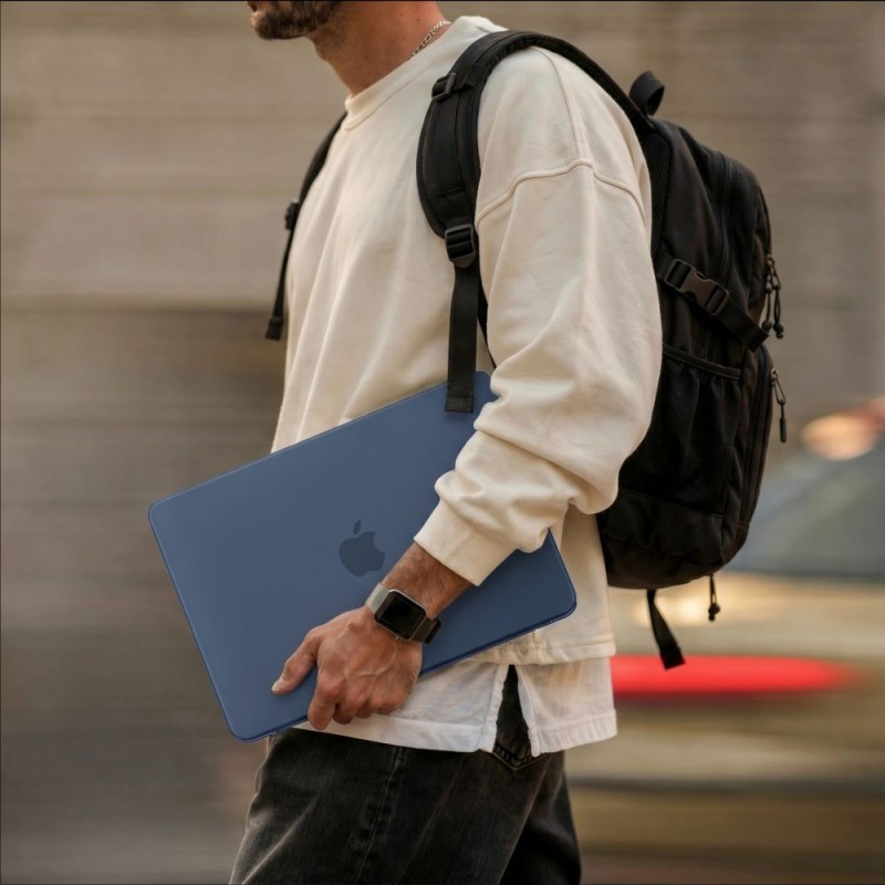 TECH-PROTECT Softshell кейс за MacBook NEO 13 2026 Matte Indigo - 5906302323166
