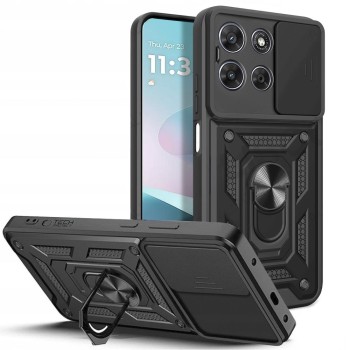 Tech-Protect CamShield Pro брондирано кутиве за Motorola Moto G57 Power / G67 Power (Black)