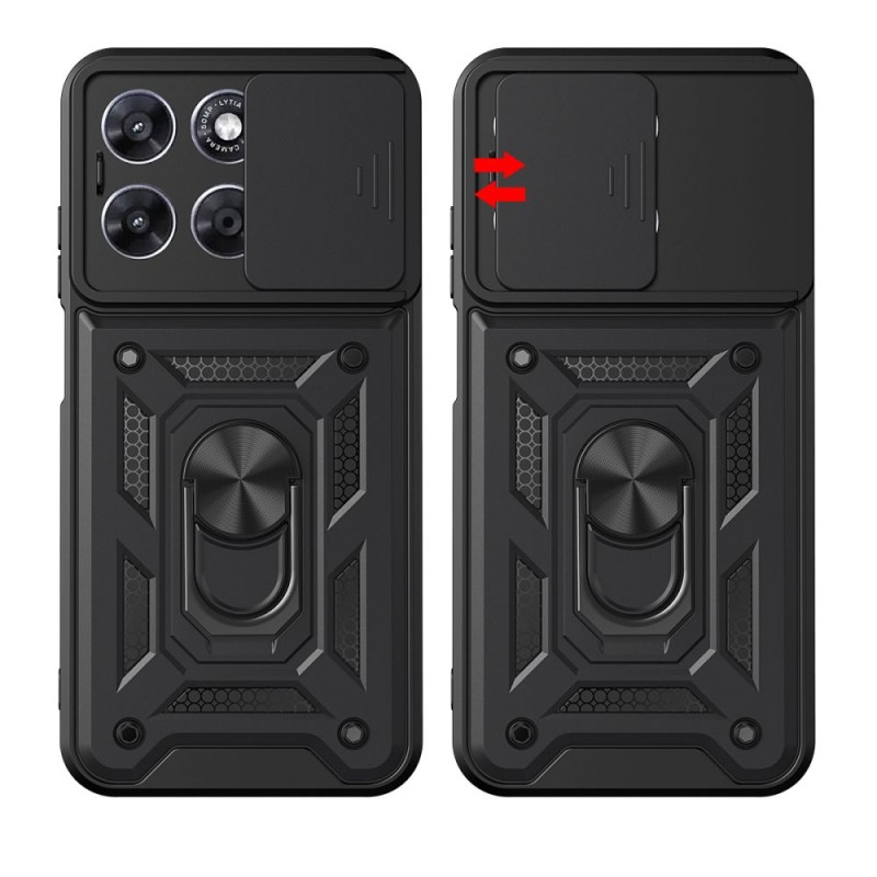 Tech-Protect CamShield Pro брондирано кутиве за Motorola Moto G57 Power / G67 Power (Black) - 5906302323203