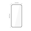 Tech-Protect Glass Fit+ закалено стъкло 2-pack за Motorola Moto G67 / G77 / G87 (BLACK) - Tech-Protect Glass Fit+ закалено стъкло 2-pack за Motorola Moto G67 / G77 / G87 (BLACK) - 5906302323241