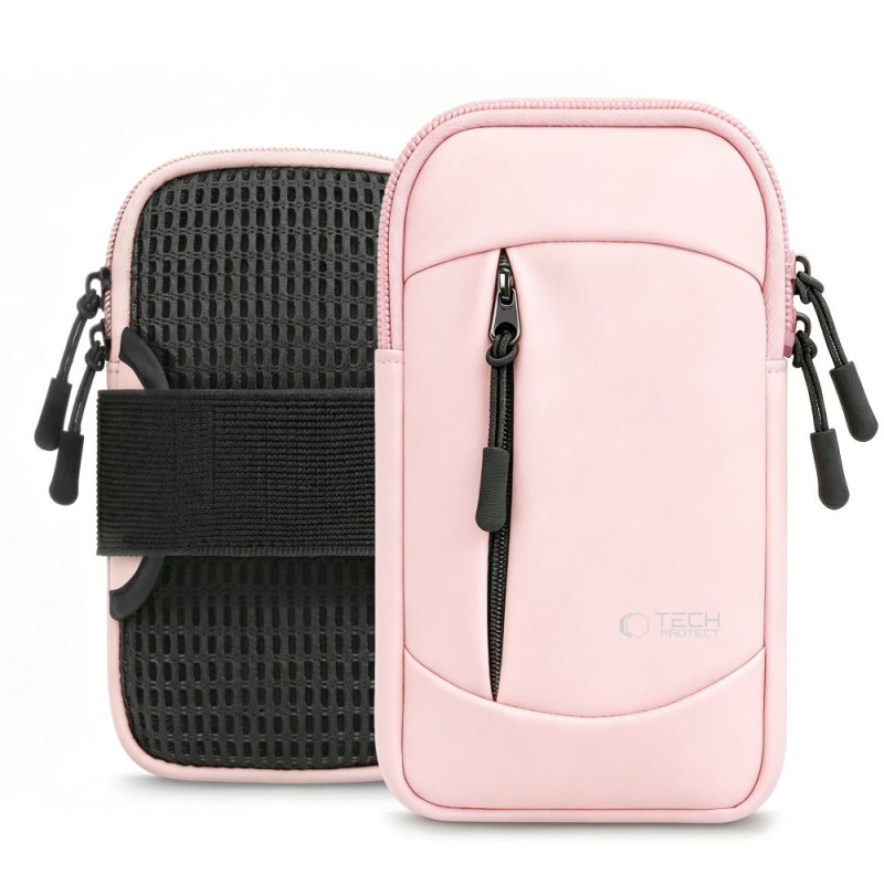 TECH-PROTECT M6 Universal Sport Армбанд Пинк - TECH-PROTECT M6 Universal Sport Армбанд Пинк - 5906302323289