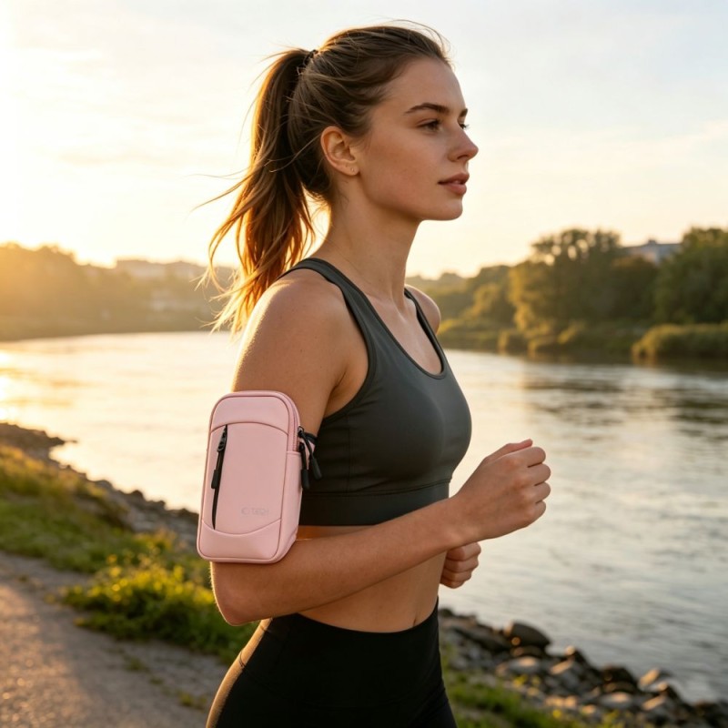 TECH-PROTECT M6 Universal Sport Армбанд Пинк - TECH-PROTECT M6 Universal Sport Армбанд Пинк - 5906302323289