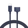 TECH-PROTECT MMC01 ULTRABOOST Магнитен кабел USB-C към MagSafe 3 за MacBook 140W, 200 см, Midnight Blue - 5906302323302