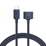 TECH-PROTECT MMC01 ULTRABOOST Магнитен кабел USB-C към MagSafe 3 за MacBook 140W, 200 см, Midnight Blue