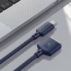 TECH-PROTECT MMC01 ULTRABOOST Магнитен кабел USB-C към MagSafe 3 за MacBook 140W, 200 см, Midnight Blue - 5906302323302