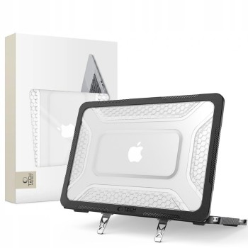 Tech-Protect Kevlar Pro MacBook Neo 13 (2026) матово черно/прозрачно