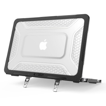 Tech-Protect Kevlar Pro MacBook Neo 13 (2026) матово черно/прозрачно Tech-Protect Kevlar Pro MacBook Neo 13 (2026) матово черно/прозрачно