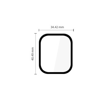 Tech-Protect Glass Flex+ хибридно стъкло за Huawei Watch Fit 5 (2 броя), черно Tech-Protect Glass Flex+ хибридно стъкло за Huawei Watch Fit 5 (2 броя), черно