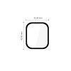 Tech-Protect Glass Flex+ хибридно стъкло 2 броя за Huawei Watch Fit 5 Pro (черно) - 5906302323340