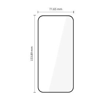 Tech-Protect Glass Fit+ закалено стъкло за Xiaomi 17T (2 броя) Black Tech-Protect Glass Fit+ закалено стъкло за Xiaomi 17T (2 броя) Black