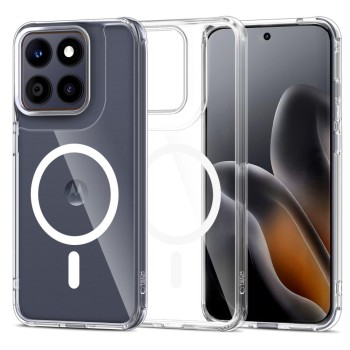 TECH-PROTECT FlexAir Hybrid MagSafe за Motorola Edge 70 Fusion / Fusion+ Plus 5G – прозрачен (CLEAR)