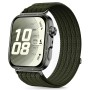 Tech-Protect Nylon Sport каишка за Huawei Watch Fit 3 / 4 / 4 Pro / 5 / 5 Pro Military Green