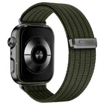 Tech-Protect Nylon Sport каишка за Huawei Watch Fit 3 / 4 / 4 Pro / 5 / 5 Pro Military Green Tech-Protect Nylon Sport каишка за Huawei Watch Fit 3 / 4 / 4 Pro / 5 / 5 Pro Military Green