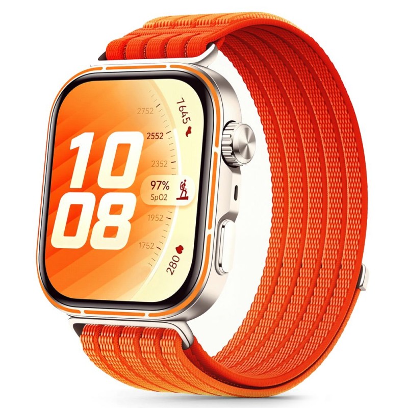 TECH-PROTECT NYLON SPORT КАЦИШТАНД ЗА HUAWEI WATCH FIT 3 / 4 / 4 PRO / 5 / 5 PRO ОРАНЖЕВ - TECH-PROTECT NYLON SPORT КАЦИШТАНД ЗА HUAWEI WATCH FIT 3 / 4 / 4 PRO / 5 / 5 PRO ОРАНЖЕВ - 5906302323654