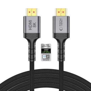 Tech-Protect UltraBoost HDMI 2.1 кабел 4K 120Hz / 8K 60Hz 300см, черен