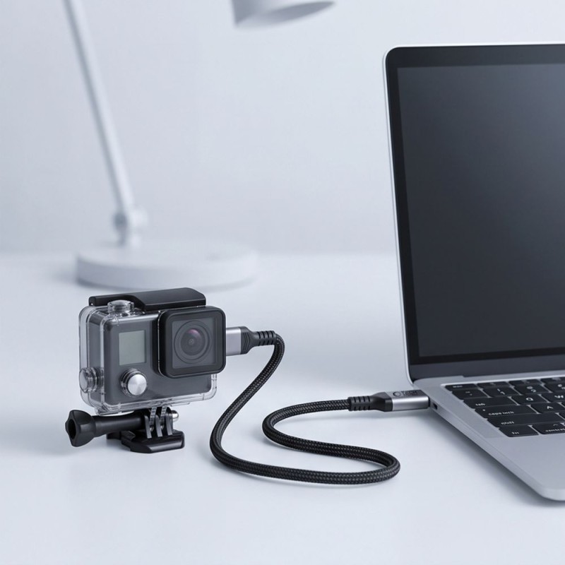 Tech-Protect UltraBoost Mini HDMI към HDMI 2.1 кабел, Mini HDMI към HDMI, 8K 60Hz, Dynamic HDR, 200 см, черен (SKU: 5906302323708) - Tech-Protect UltraBoost Mini HDMI към HDMI 2.1 кабел, Mini HDMI към HDMI, 8K 60Hz, Dynamic HDR, 200 см, черен (SKU: 5906302323708) - 5906302323708