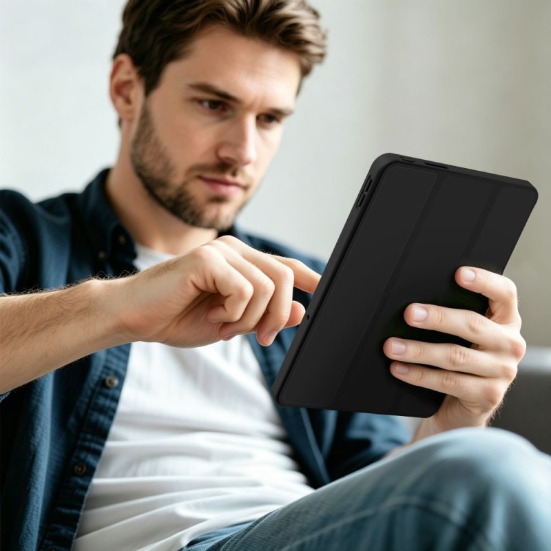 Tech-Protect SmartCase Pen за Xiaomi Redmi Pad 2 9.7 (9.7) – Черно - Tech-Protect SmartCase Pen за Xiaomi Redmi Pad 2 9.7 (9.7) – Черно - 5906302323722