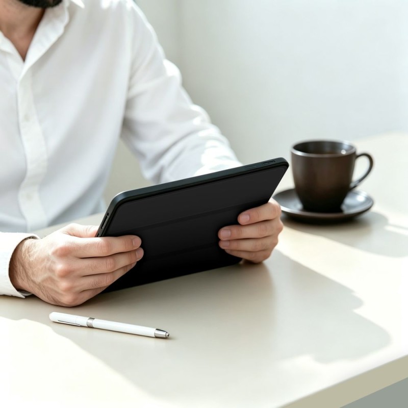 Tech-Protect SmartCase Pen за Xiaomi Redmi Pad 2 9.7 (9.7) – Черно - Tech-Protect SmartCase Pen за Xiaomi Redmi Pad 2 9.7 (9.7) – Черно - 5906302323722