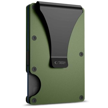 Tech-Protect Thorn RFID портфейл за карти Military Green