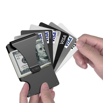 Tech-Protect Thorn RFID портмоне за карти, черно