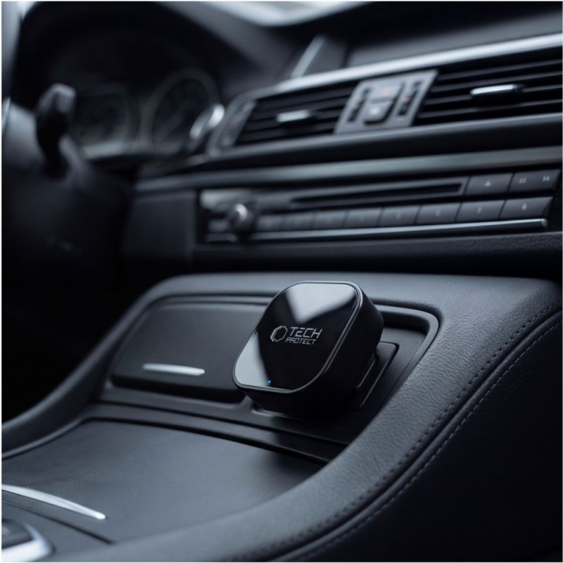 Tech-Protect Ultraboost CA01 адаптер за Apple CarPlay / Android Auto (USB, Bluetooth 5.4, Wi‑Fi 5.8 GHz) матово черен - Tech-Protect Ultraboost CA01 адаптер за Apple CarPlay / Android Auto (USB, Bluetooth 5.4, Wi‑Fi 5.8 GHz) матово черен - 5906302323876
