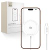 TECH-PROTECT A54 Магнитно MagSafe безжично зарядно 25W Qi2.2 (Бяло) TECH-PROTECT A54 Магнитно MagSafe безжично зарядно 25W Qi2.2 (Бяло)