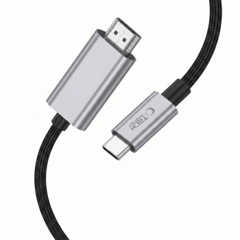 TECH-PROTECT ULTRABOOST USB-C към HDMI 2.1 кабел 8K 60Hz 200см Iron Grey (5906302323920) TECH-PROTECT ULTRABOOST USB-C към HDMI 2.1 кабел 8K 60Hz 200см Iron Grey (5906302323920)