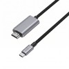 TECH-PROTECT ULTRABOOST USB-C към HDMI 2.1 кабел 8K 60Hz 200см Iron Grey (5906302323920) TECH-PROTECT ULTRABOOST USB-C към HDMI 2.1 кабел 8K 60Hz 200см Iron Grey (5906302323920)