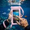 Tech-Protect UWC7 универсален водоустойчив плаващ кейс за смартфони до 6.9 инча, розов - 5906302323951