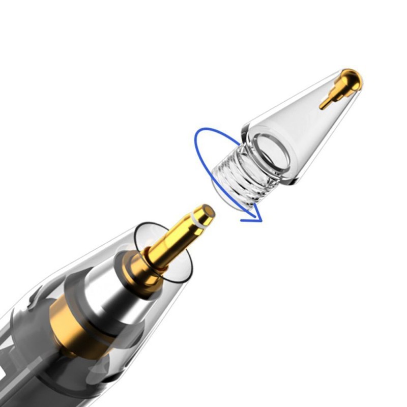 Tech-Protect Stylus Tips 4-пак за Apple Pencil, прозрачен - 5906302323968