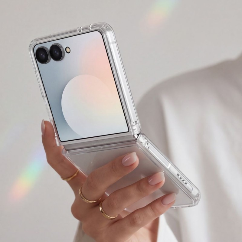 TECH-PROTECT FlexAir Hybrid Galaxy Z Flip 8 CLEAR (5906302324002) - 5906302324002