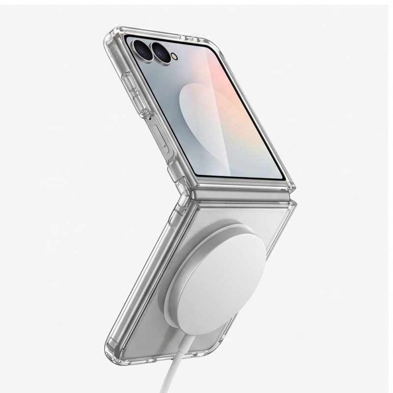 TECH-PROTECT FlexAir Hybrid MagSafe за Samsung Galaxy Z Flip 8 – прозрачен (CLEAR) - TECH-PROTECT FlexAir Hybrid MagSafe за Samsung Galaxy Z Flip 8 – прозрачен (CLEAR) - 5906302324019