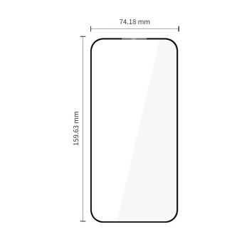 Tech-Protect Glass Fit+ закалено стъкло за OnePlus Nord 6 (Black) – 2 броя Tech-Protect Glass Fit+ закалено стъкло за OnePlus Nord 6 (Black) – 2 броя