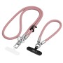 TECH-PROTECT C10S Rope crossbody & гривна Dusty Rose/Titanium