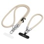Tech-Protect C10S Rope Crossbody & Wrist Desert Beige/Titanium (2 в 1)