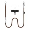 TECH-PROTECT C10S Rope crossbody & wrist каишка с въже Walnut Brown/Titanium - TECH-PROTECT C10S Rope crossbody & wrist каишка с въже Walnut Brown/Titanium - 5906302324378