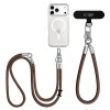 TECH-PROTECT C10S Rope crossbody & wrist каишка с въже Walnut Brown/Titanium - TECH-PROTECT C10S Rope crossbody & wrist каишка с въже Walnut Brown/Titanium - 5906302324378