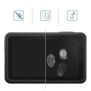 Tech-Protect Glass Fit+ – закалено стъкло 2-пакет за DJI Osmo Action 6 (CLEAR)