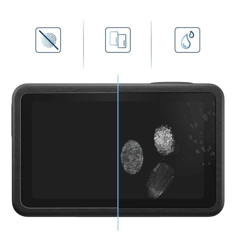 Tech-Protect Glass Fit+ – закалено стъкло 2-пакет за DJI Osmo Action 6 (CLEAR) - 5906302324422