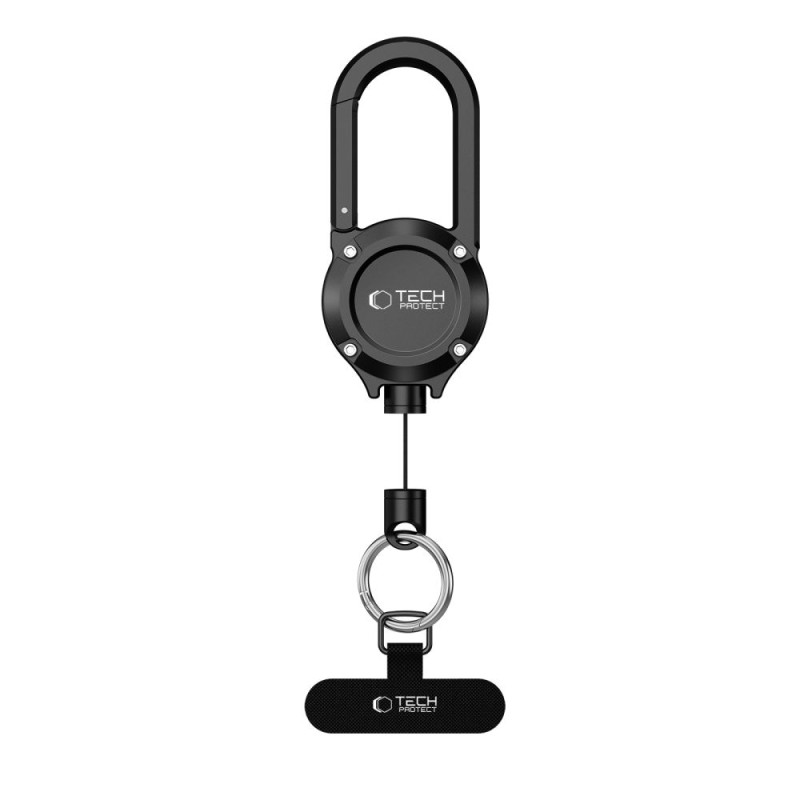 TECH-PROTECT ATH02 URBANLOOP Anti-Theft държач със стоманено прибиращо се въже BLACK TECH-PROTECT ATH02 URBANLOOP Anti-Theft държач със стоманено прибиращо се въже BLACK