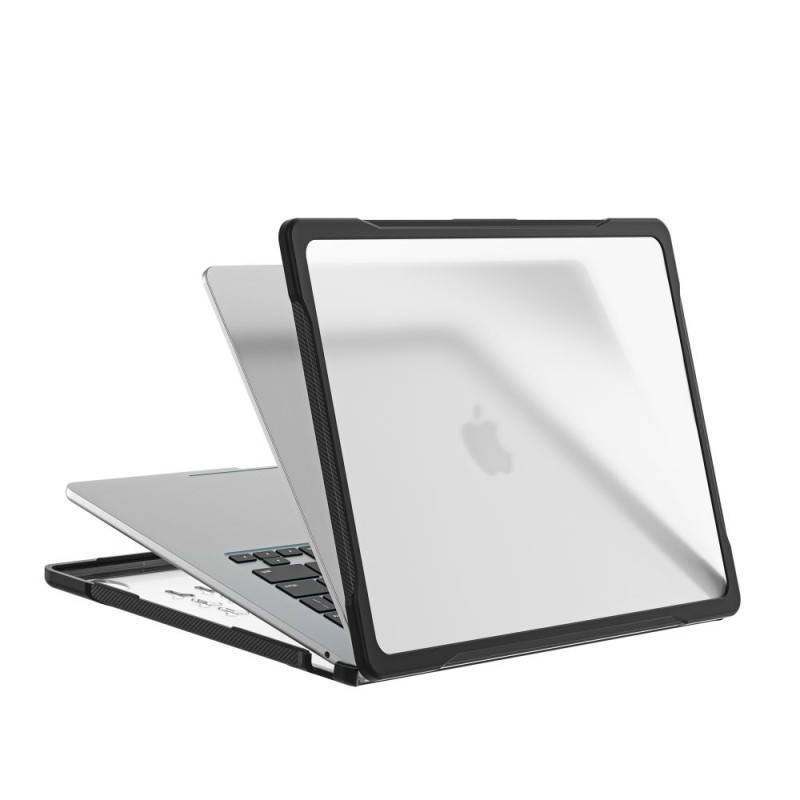 TECH-PROTECT VELAR за MacBook Air 13 M2-M5 2023-2026 черно/матово прозрачен - 5906302324491