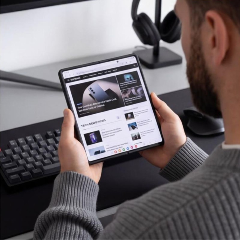 TECH-PROTECT MAGMAT MagSafe калъф за Samsung Galaxy Z Fold 8 матово черен - TECH-PROTECT MAGMAT MagSafe калъф за Samsung Galaxy Z Fold 8 матово черен - 5906302324538