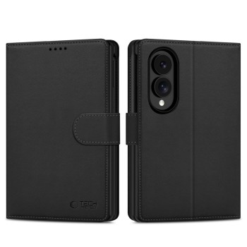 Tech-Protect Wallet за Samsung Galaxy Z Fold 8 Black