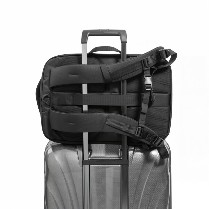 Tech-Protect Defender S70 – раница за лаптоп 24L за Ryanair & Wizz Air, 40×30×20 см, черна